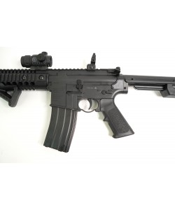 Пневматическая винтовка Crosman DPMS SBR Full Auto (M16, ★3 Дж, коллиматор) 4,5 мм
