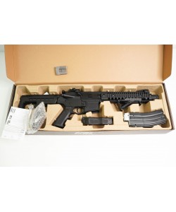 Пневматическая винтовка Crosman DPMS SBR Full Auto (M16, ★3 Дж, коллиматор) 4,5 мм