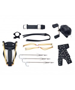 Рогатка Centershot с комплектом для боуфишинга (черная)