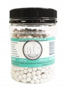 Шары для страйкбола BLS 0,25 г, 1000 штук (белые) банка