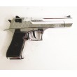Охолощенный СХП пистолет Retay Eagle X (Desert Eagle) 9mm P.A.K Nickel - фото № 12