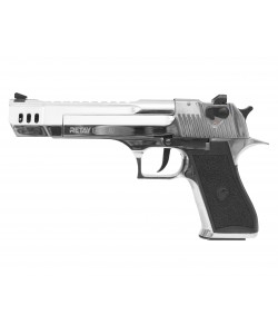 Охолощенный СХП пистолет Retay Eagle XU (Desert Eagle, длинный) 9mm P.A.K Nickel