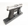 Охолощенный СХП пистолет Retay G19C (Glock) 9mm P.A.K Nickel - фото № 8