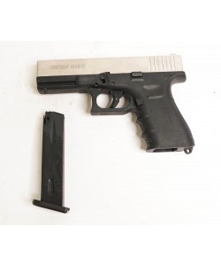 Охолощенный СХП пистолет Retay G19C (Glock) 9mm P.A.K Satin