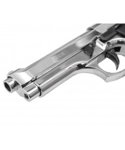 Охолощенный СХП пистолет Retay MOD92 (Beretta) 9mm P.A.K Nickel