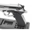Охолощенный СХП пистолет Retay MOD92 (Beretta) 9mm P.A.K Nickel - фото № 10