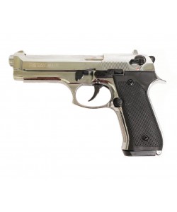 Охолощенный СХП пистолет Retay MOD92 (Beretta) 9mm P.A.K Nickel