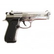 Охолощенный СХП пистолет Retay MOD92 (Beretta) 9mm P.A.K Nickel - фото № 5