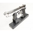 Охолощенный СХП пистолет Retay MOD92 (Beretta) 9mm P.A.K Nickel - фото № 9