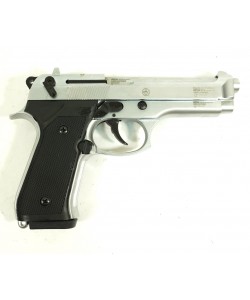 Охолощенный СХП пистолет Retay MOD92 (Beretta) 9mm P.A.K Chrome
