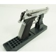 Охолощенный СХП пистолет Retay MOD92 (Beretta) 9mm P.A.K Chrome - фото № 7
