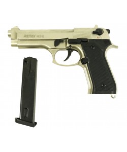 Охолощенный СХП пистолет Retay MOD92 (Beretta) 9mm P.A.K Satin