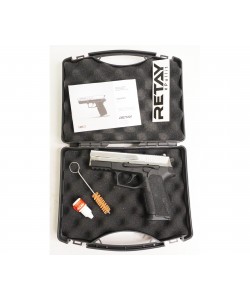Охолощенный СХП пистолет Retay S2022 (Sig Sauer) 9mm P.A.K Nickel