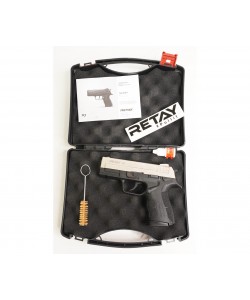 Охолощенный СХП пистолет Retay X1 (Springfield XD) 9mm P.A.K Satin