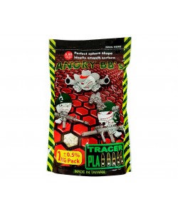 Шары трассерные Angry BB's 0,30 г, 3300 штук (1 кг, зеленые)