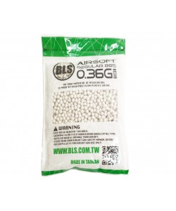 Шары для страйкбола BLS 0,36 г, 2700 штук (1 кг, слоновая кость) 1KG-H36I