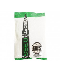 Шары для страйкбола BLS 0,36 г, 2700 штук (1 кг, слоновая кость) 1KG-H36I