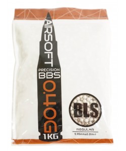 Шары для страйкбола BLS 0,40 г, 2500 штук (1 кг, слоновая кость) 1KG-H40I