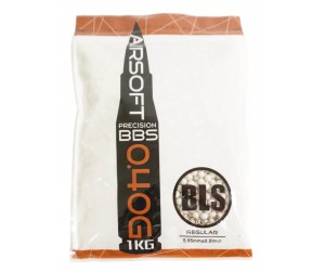 Шары для страйкбола BLS 0,40 г, 2500 штук (1 кг, слоновая кость) 1KG-H40I