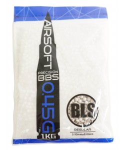Шары для страйкбола BLS 0,45 г, 2200 штук (1 кг, слоновая кость) 1KG-H45I