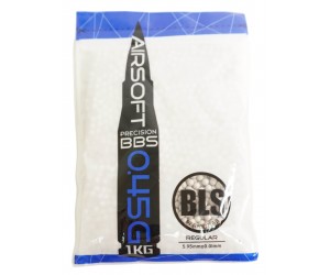 Шары для страйкбола BLS 0,45 г, 2200 штук (1 кг, слоновая кость) 1KG-H45I
