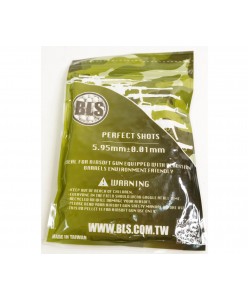 Шары для страйкбола BLS 0,43 г, 1000 штук (белые, Bio) 1BA-PLA43