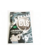 Шары для страйкбола BLS 0,45 г, 1000 штук (белые, Bio) 1BA-PLA45