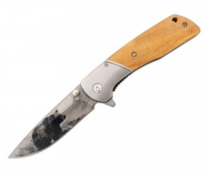 Нож автоматический Ножемир «Чёткий Расклад» C-216POD Bear