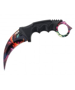 Нож керамбит «Ножемир» HCS-7 (из игры CS:GO) ярость зверя
