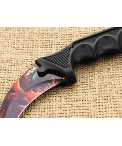 Нож керамбит «Ножемир» HCS-7 (из игры CS:GO) ярость зверя