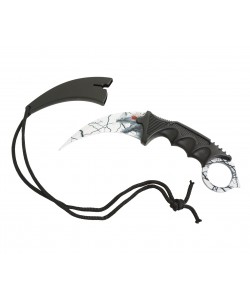 Нож керамбит «Ножемир» HCS-8 (из игры CS:GO) белый дракон