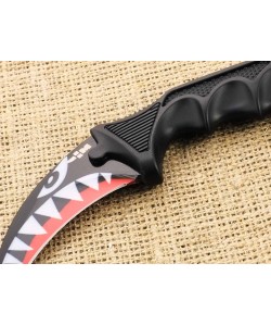 Нож керамбит «Ножемир» HCS-9 (из игры CS:GO) акулий оскал