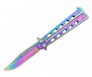 Нож-бабочка Ножемир «Чёткий расклад» B-117 Gradient