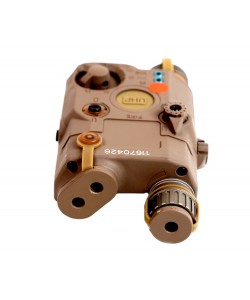 Тактический блок (фонарь с ЛЦУ) FMA PEQ LA5-C Upgrade Ver. LED White +Red laser w/IR DE