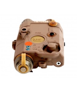 Тактический блок (фонарь с ЛЦУ) FMA PEQ LA5-C Upgrade Ver. LED White +Red laser w/IR DE