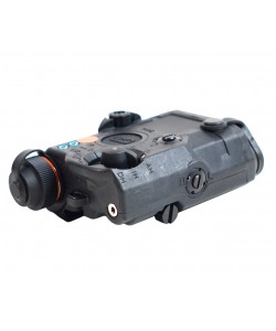 Тактический блок (фонарь с ЛЦУ) FMA PEQ LA5-C Upgrade Ver. LED White +Red laser w/IR BK