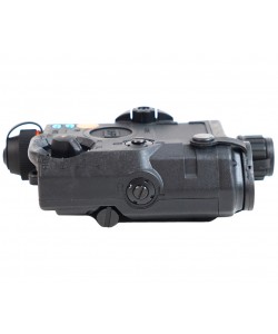 Тактический блок (фонарь с ЛЦУ) FMA PEQ LA5-C Upgrade Ver. LED White +Red laser w/IR BK