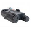 Тактический блок (фонарь с ЛЦУ) FMA PEQ LA5-C Upgrade Ver. LED White +Red laser w/IR BK - фото № 1