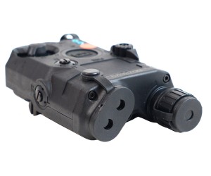 Тактический блок (фонарь с ЛЦУ) FMA PEQ LA5-C Upgrade Ver. LED White +Red laser w/IR BK