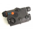 Тактический блок (фонарь с ЛЦУ) FMA PEQ LA5-C Upgrade Ver. LED White +Red laser w/IR BK - фото № 5