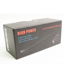 Лазерный целеуказатель c фонарем Target Laser Flashlight 23