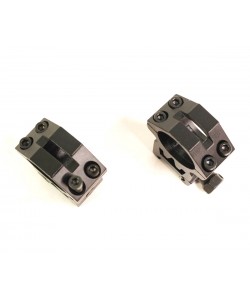 Кольца 25,4 мм Patriot BH-RS45 на Weaver (высокие H=21 мм)