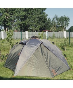 Палатка-автомат 3-местная AVI-Outdoor Inker 3 grey, 310x220x120 см (5899)