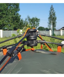 Палатка-автомат 2-местная AVI-Outdoor Vuokka 2 grey, 210x130x105 см (5911)