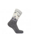 Термоноски зимние NordKapp 516 G (серый, лыжники)