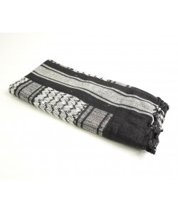 Арафатка-шарф Dagger Tactical Shemagh Black/White (DI-9008)