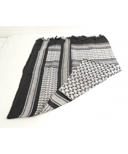 Арафатка-шарф Dagger Tactical Shemagh Black/White (DI-9008)