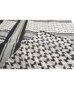 Арафатка-шарф Dagger Tactical Shemagh Black/White (DI-9008)