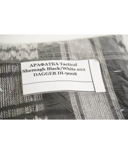 Арафатка-шарф Dagger Tactical Shemagh Black/White (DI-9008)