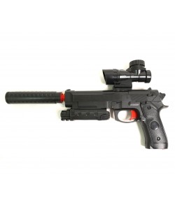 Пистолет бластер AngryBall M92 (Beretta) Black